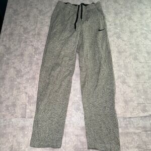 Nike Dri-FIT Mens Gray Heathered Training Pants Standard Fit Size M 0432
